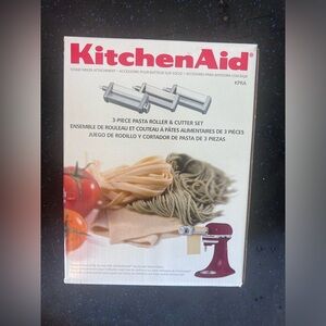 KitchenAid 3-piece pasta roller and cutter set